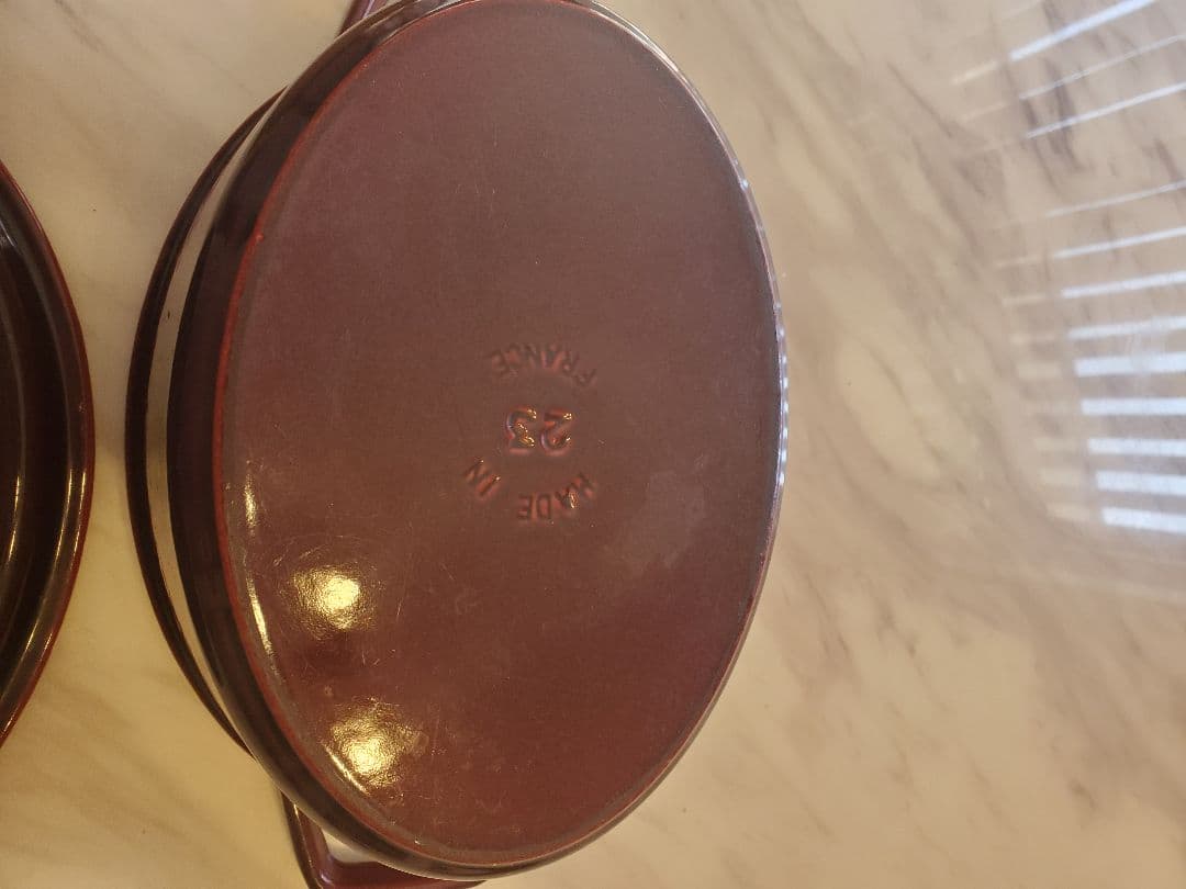 STAUB La Cocotte ワインレッド 鍋　23センチ