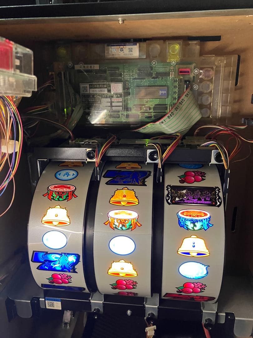 パチスロ実機　新鬼武者　不要機付き