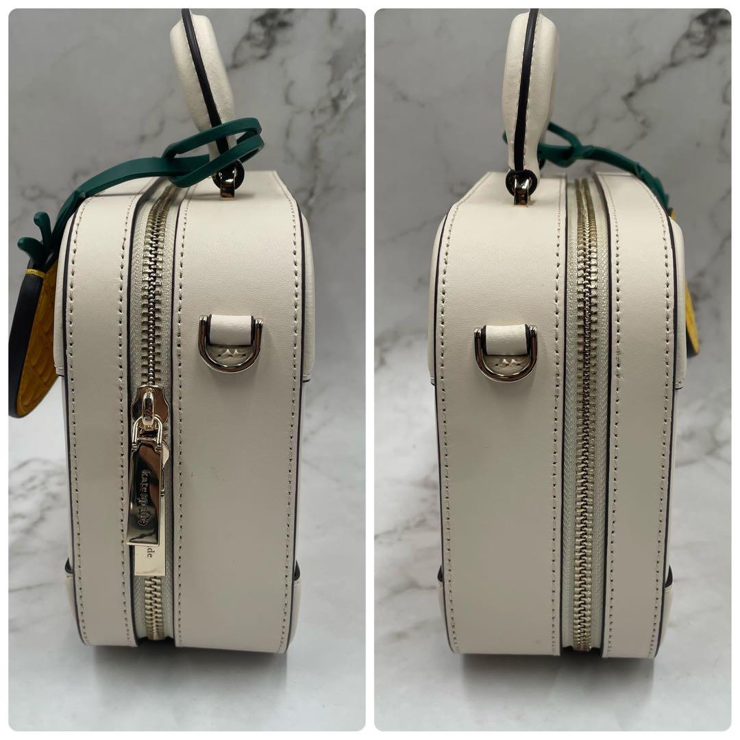 【新品同様】　ケイトスペード かごバッグ 2WAY ショルダーバッグ パイン