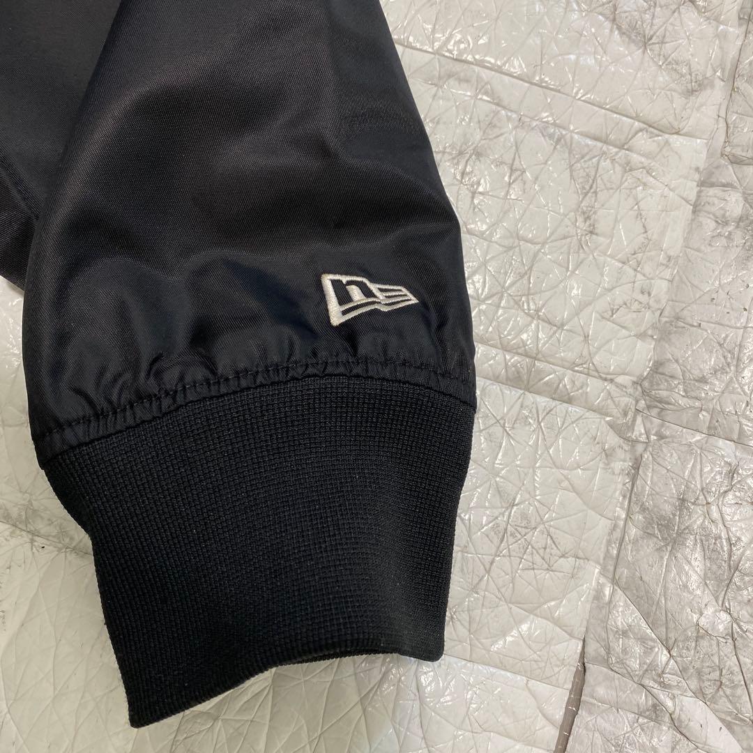 NEWERA／ニューエラ ドジャース コーチジャケット ブラック Sサイズ