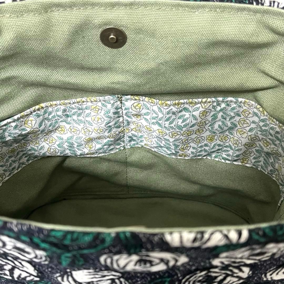 ミナペルホネン　ハンドメイドバッグ　楕円底ショルダーバッグ