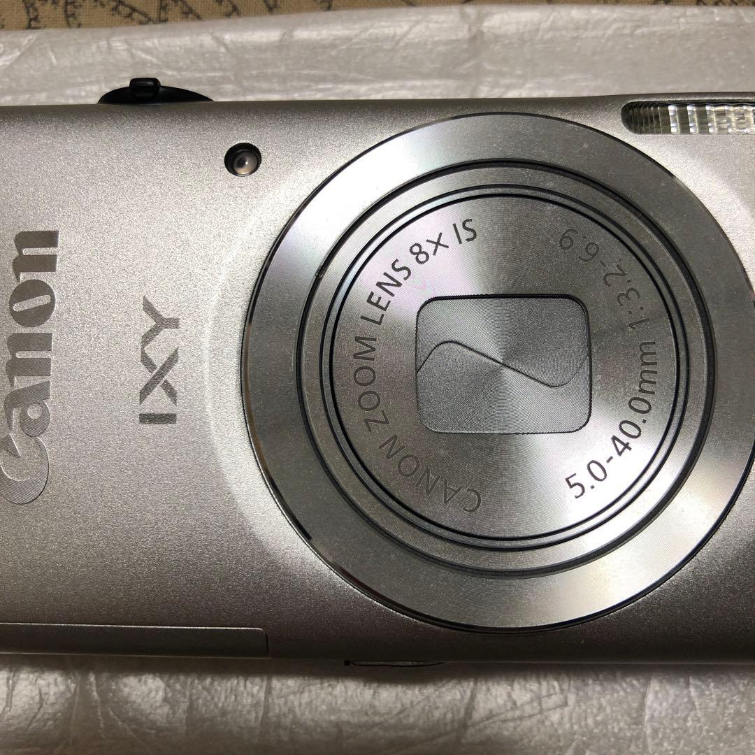 ほぼ新品 Canon IXY 110F シルバー デジカメ コンデジ 完品