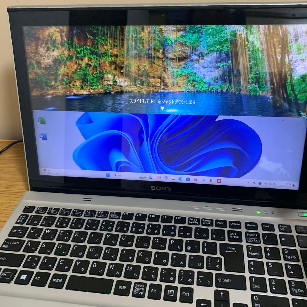 SONYタッチパネルi7/16GB/SSD128HDD1TBoffice2024