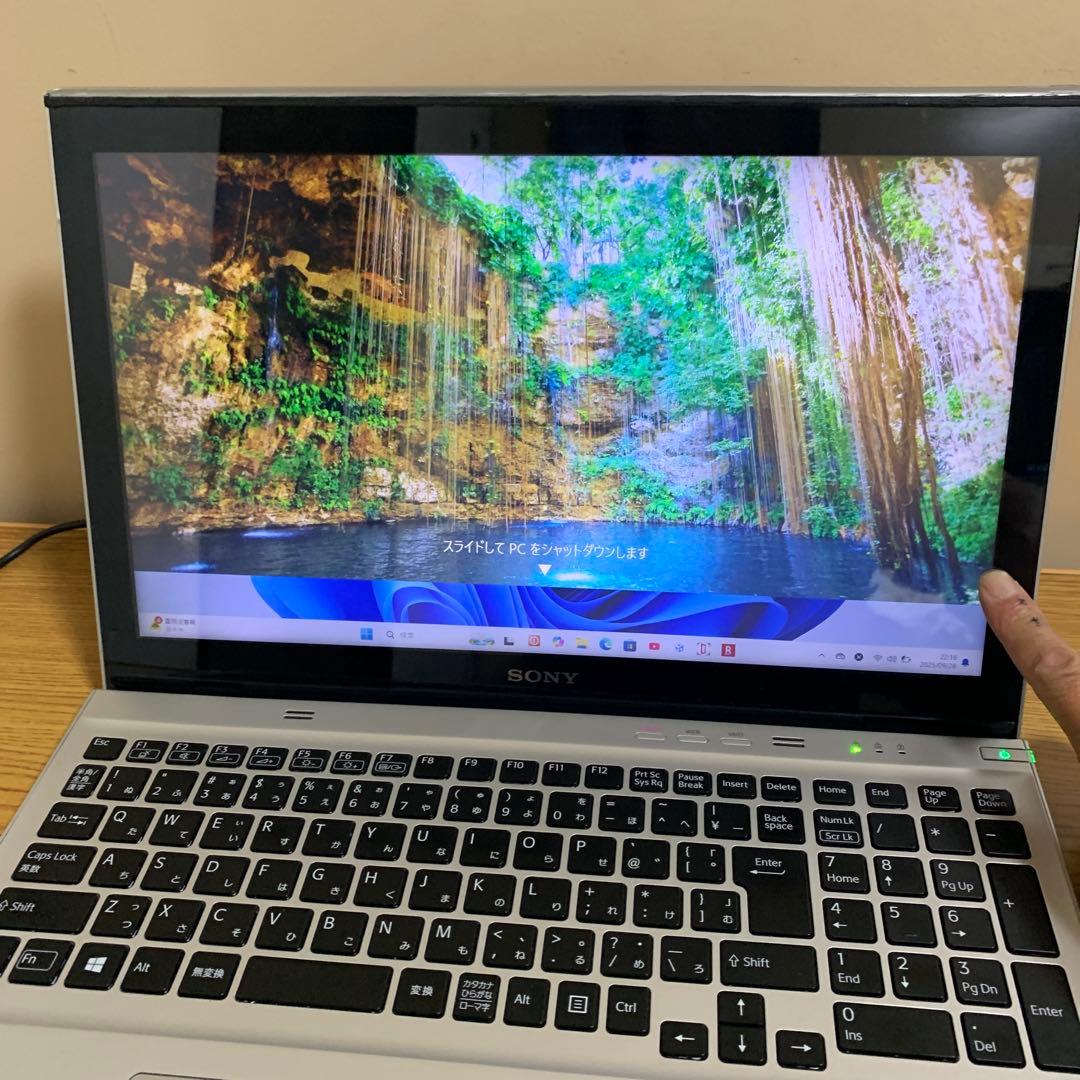 SONYタッチパネルi7/16GB/SSD128HDD1TBoffice2024