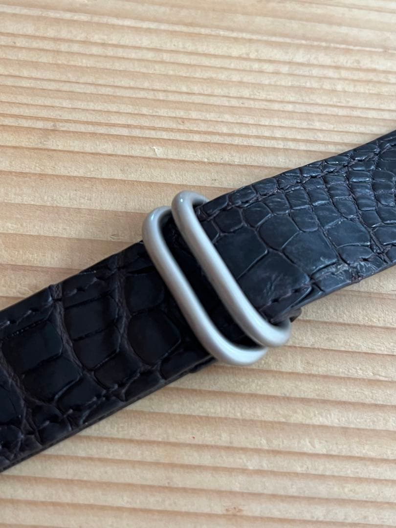 THESOLE クロコダイル NATOベルト 腕時計