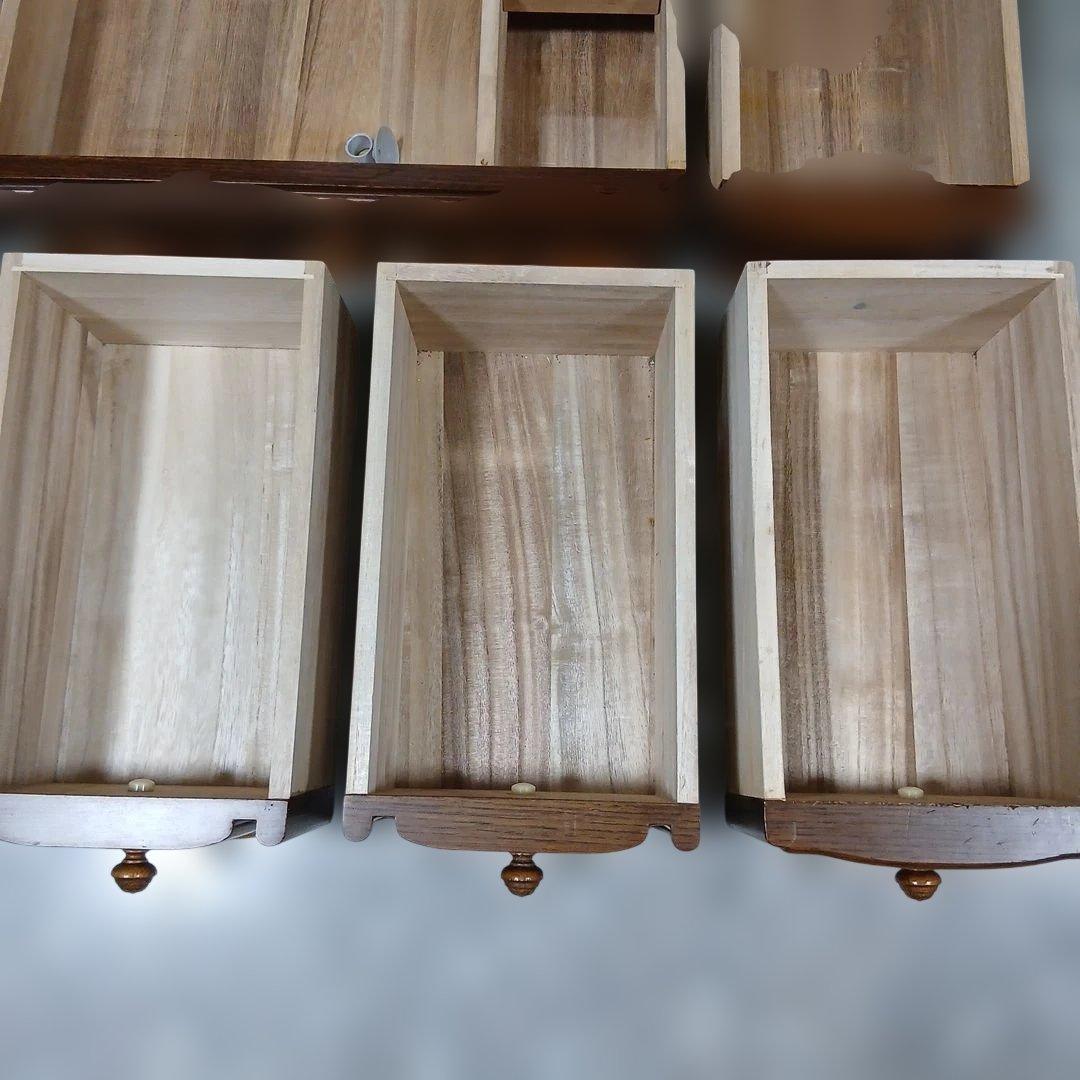 木製クラシックドレッサー昭和レトロ豪華 ハデ婚婚礼家具特大サイズ