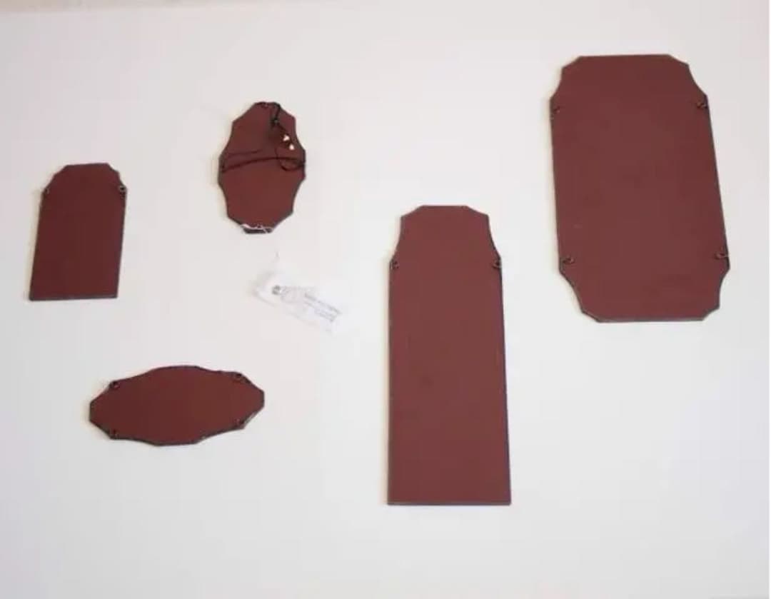 アンティークシェイプミラートレイ