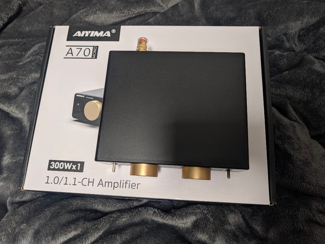 Aiyima A70 Mono 1CH パワーアンプ 2台セット