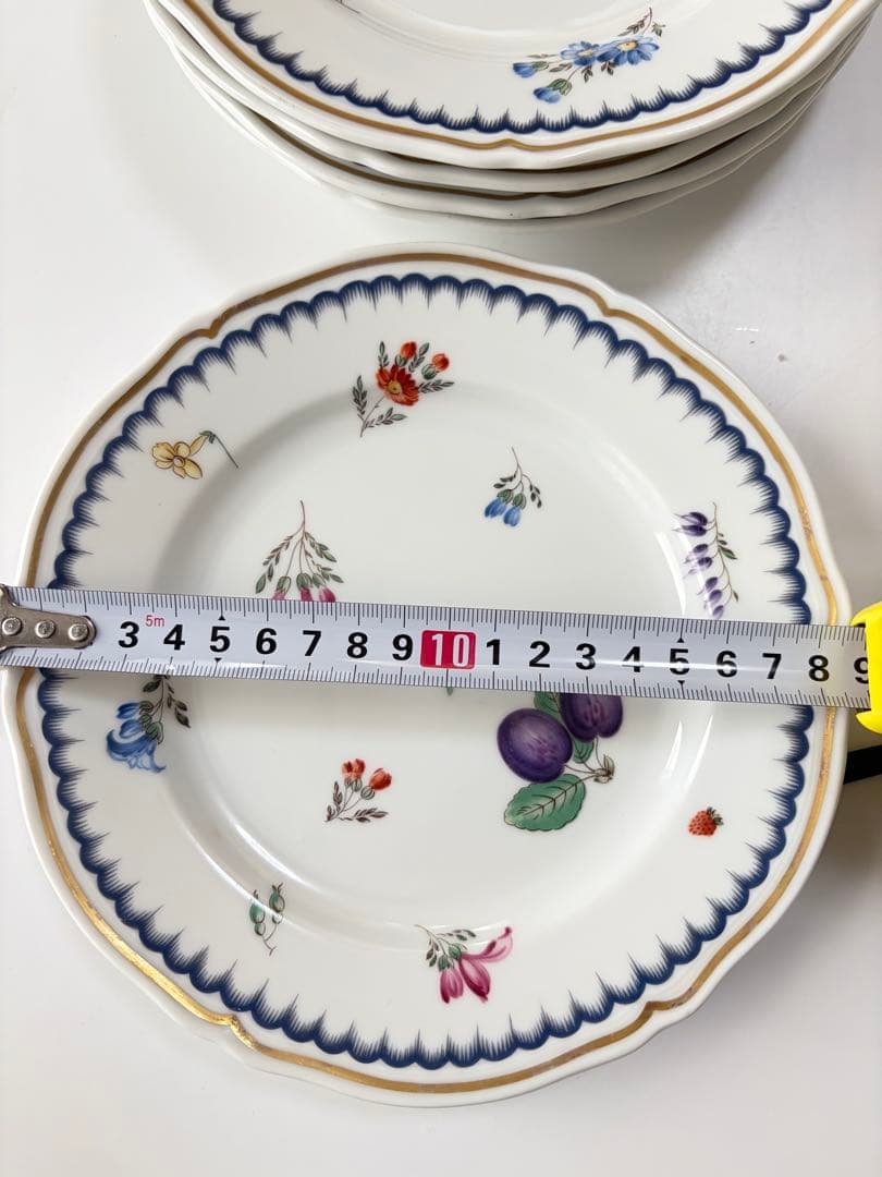 5枚セット！リチャードジノリ　イタリアンフルーツ　プレート19cm 皿