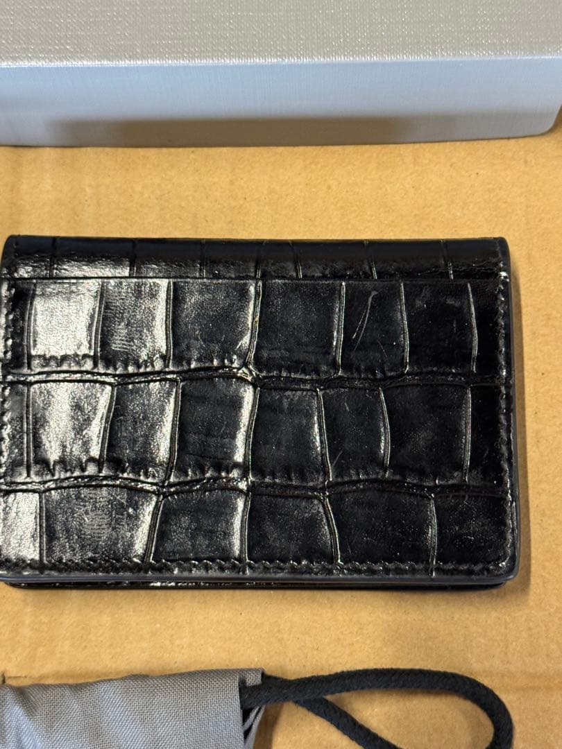 バレンシアガ　カードケース　中古