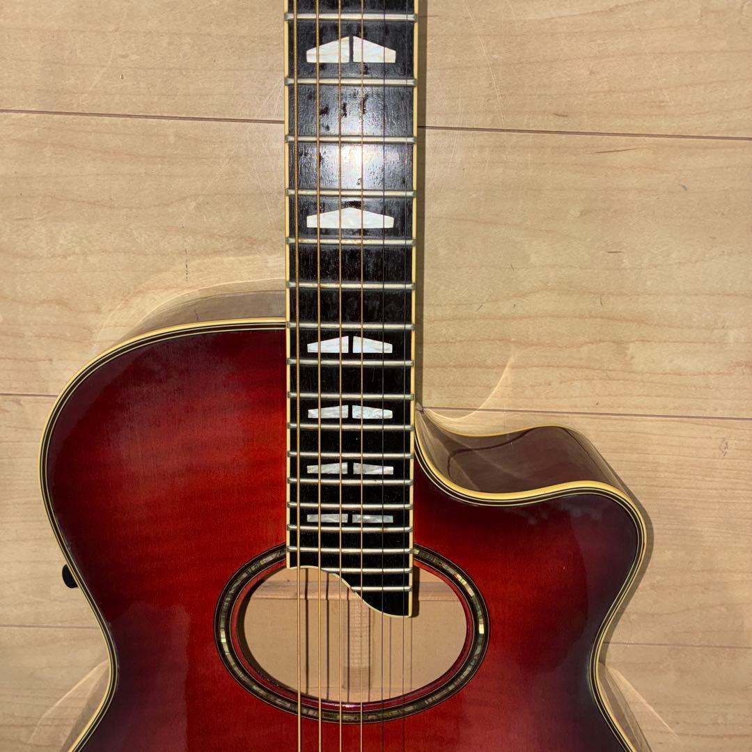 美品　超希少　高級エレガットギター　YAMAHA CWE-18 虎目トップ
