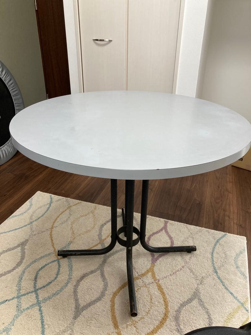 【直接取引限定】チトセ　カンティレバー スツール チェア 4脚　昭和レトロ