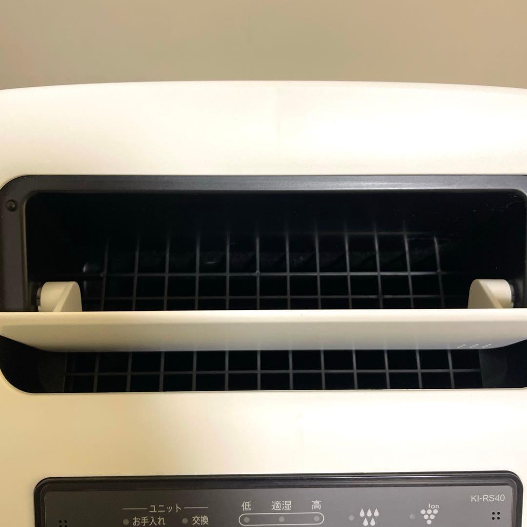 【美品】SHARPシャープ　KI-RS40-W 加湿空気清浄機 2022年製