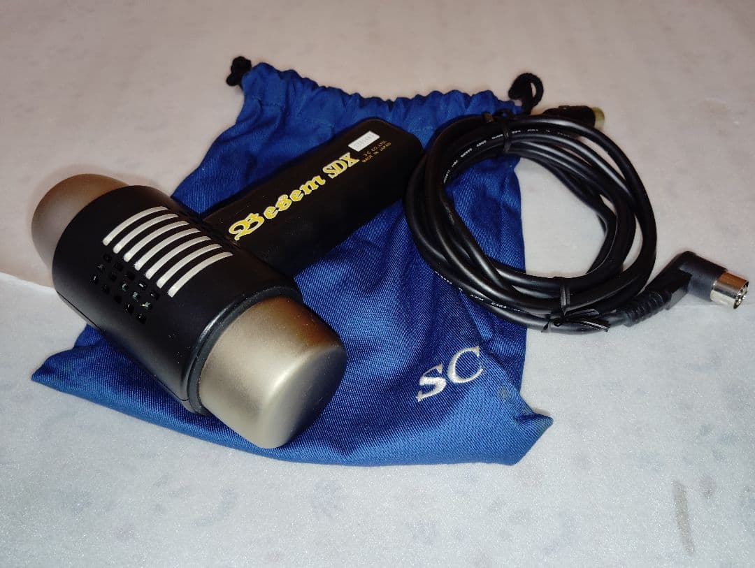 ベセムSDX総合美容器■超音波/低/中周波ホット＆クール☆純チタンヘッド②