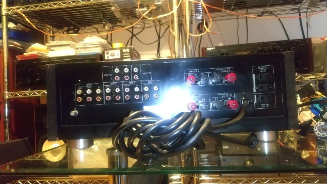 SONY TA-F555ESR ESシリーズ ステレオアンプ メンテナンス済み