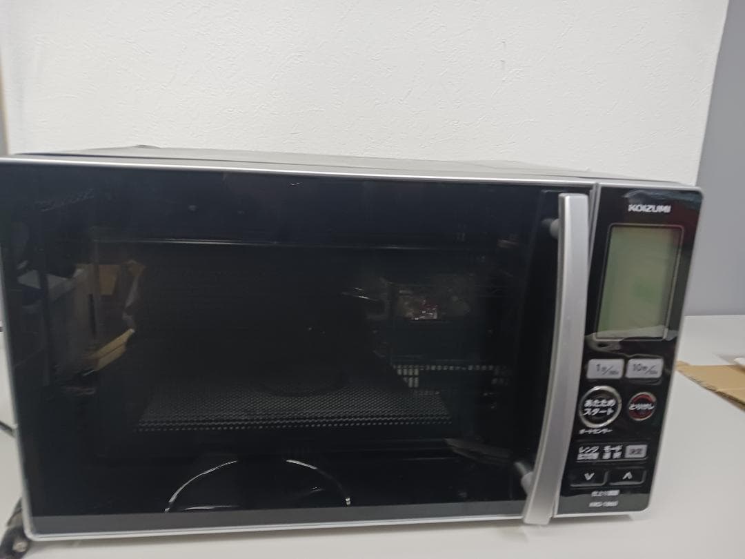 KOIZUMI 電子レンジ 2021年式 ブラック 家電製品　K11