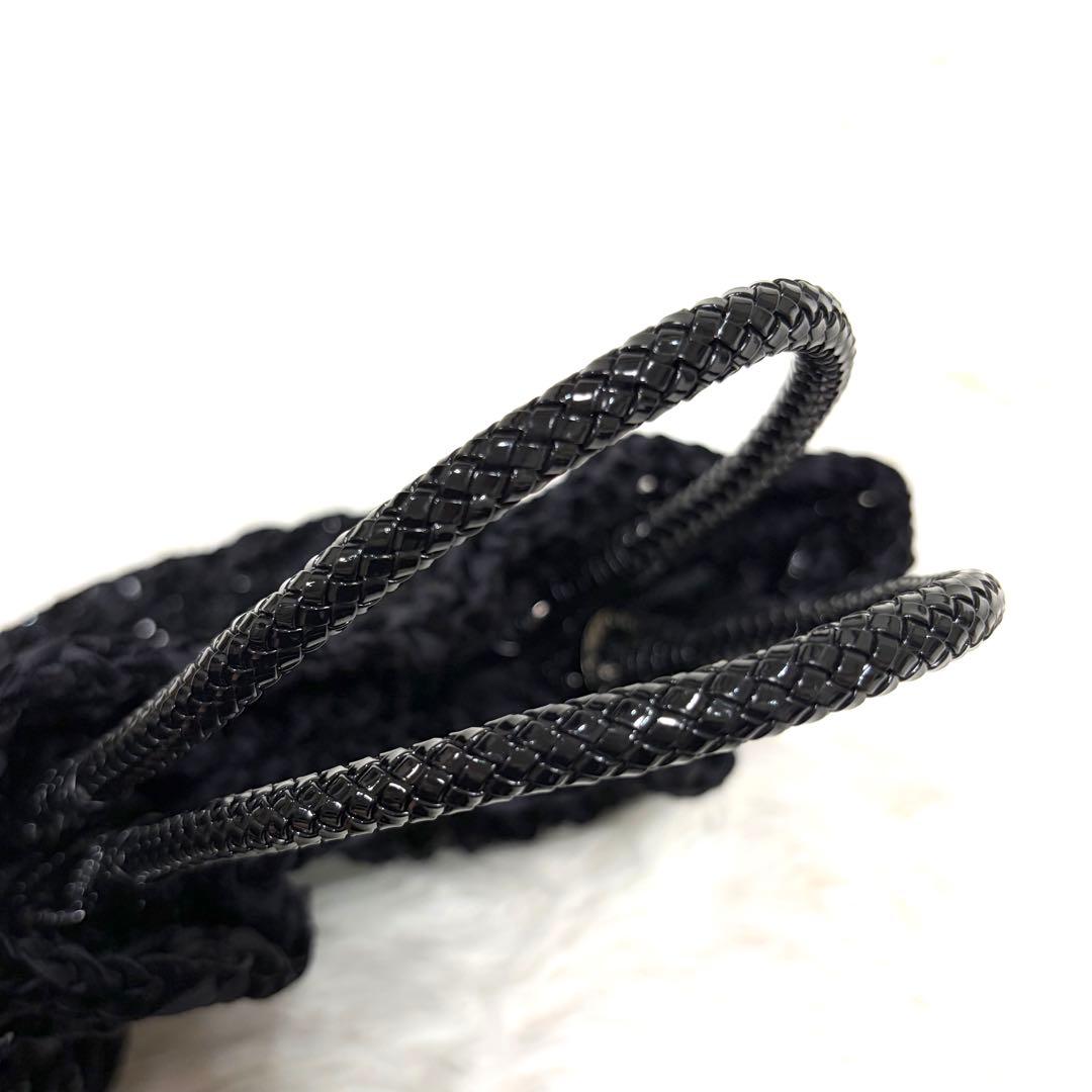 【美品】ANTEPRIMA アンテプリマ チェーンショルダー ブラック　2WAY