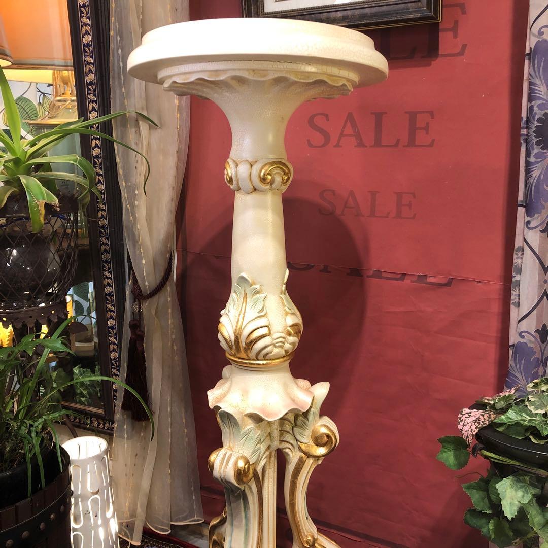 ロココ調　ヨーロピアン　アンティーク　アクセント　スタンド