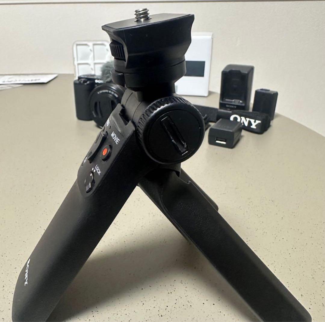 Sony VLOGCAM ZV-E10 + シューティンググリップ SDカード付