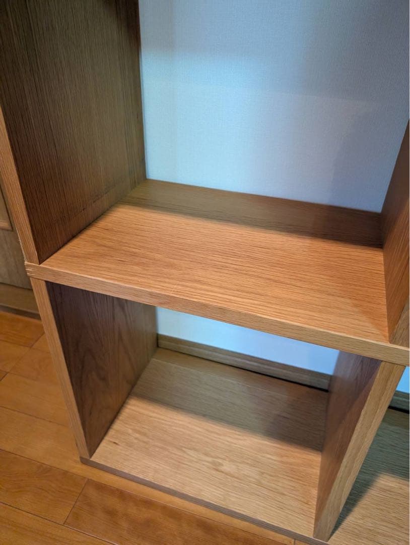 美由紀 無印良品 MUJI スタッキングシェルフ 4×3 シェルフ棚