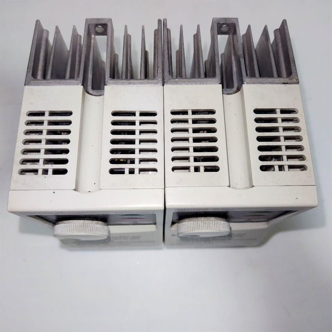 三菱電機MITSUBISHI インバーター FR-S520E-0.4Kの2台