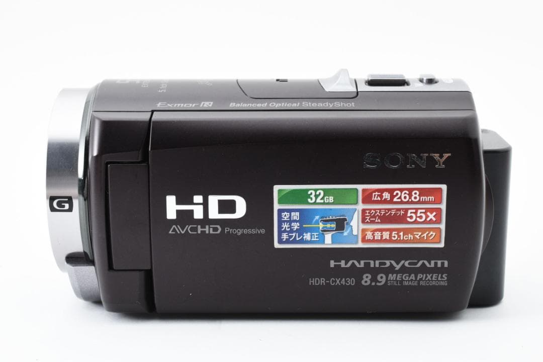 ★動作品 美品★ SONY HDR-CX430V ブラウン