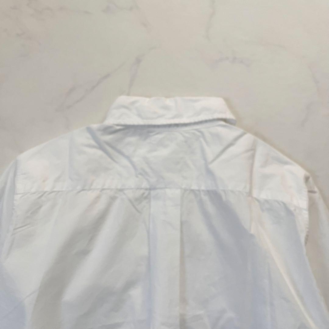 希少02サイズ　マディソンブルー マダムシャツ　B刺繍　ホワイト