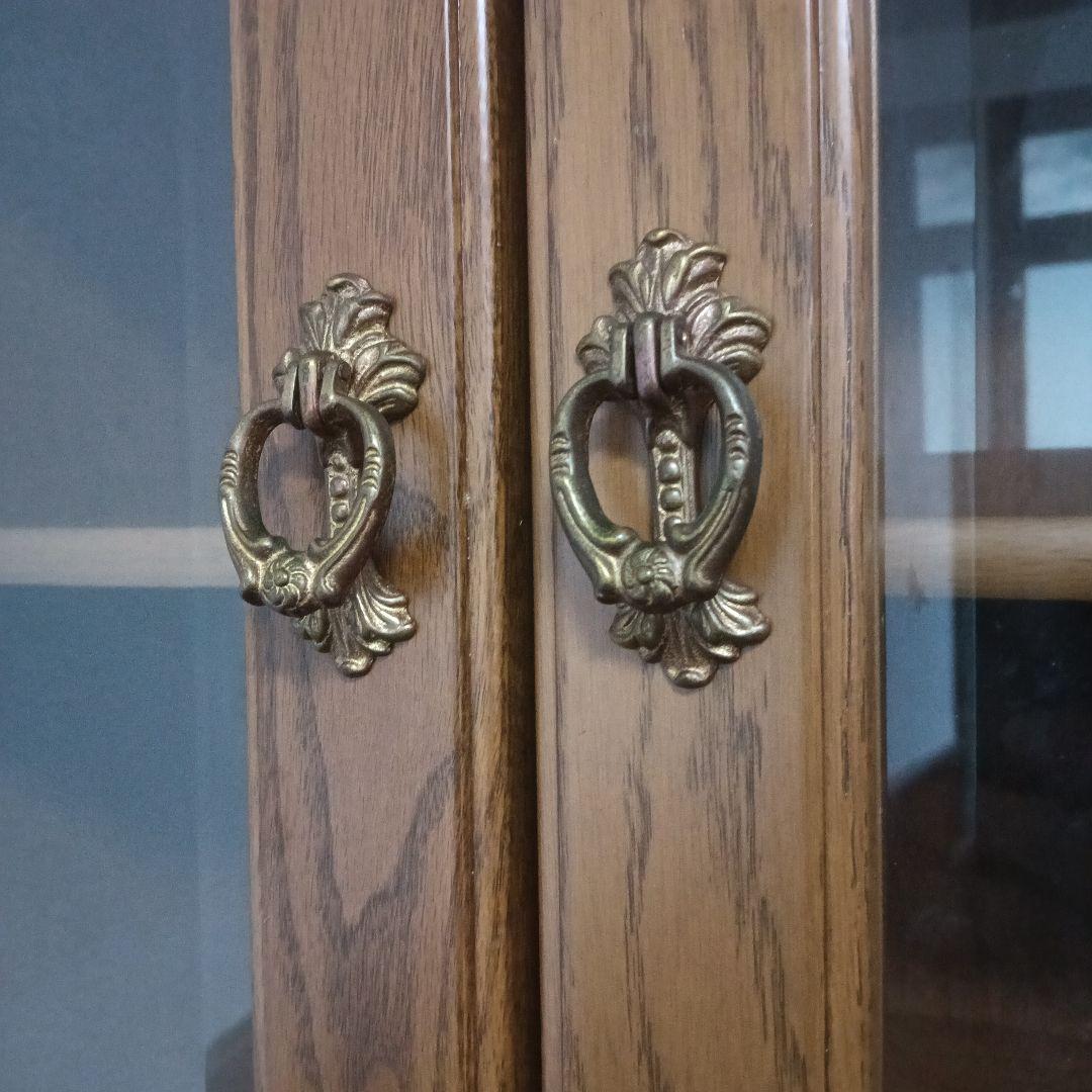 本棚　食器棚　木製 アンティーク　高さ190横120奥行き44