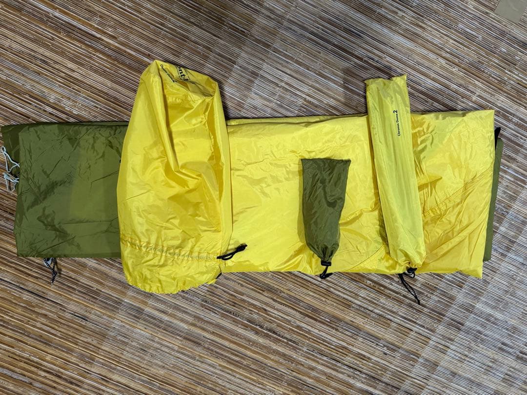 か*ん様 mont-bell モンベル クロノスドーム2型 シトロンイエロー