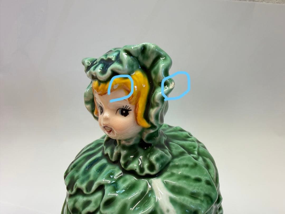 Lefton Cissy Cabbage Cuties シュガーポット 未使用