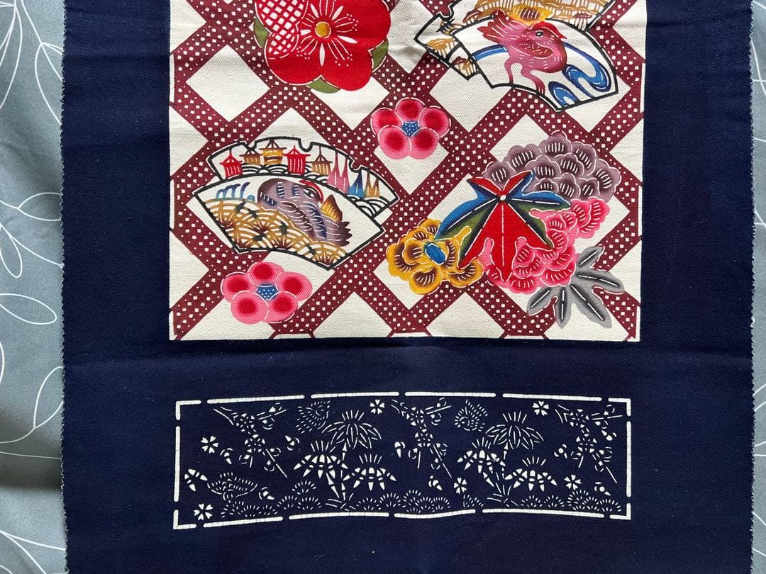 琉球紅型 琉球びんがた 首里城に進貢船他 3点セットで