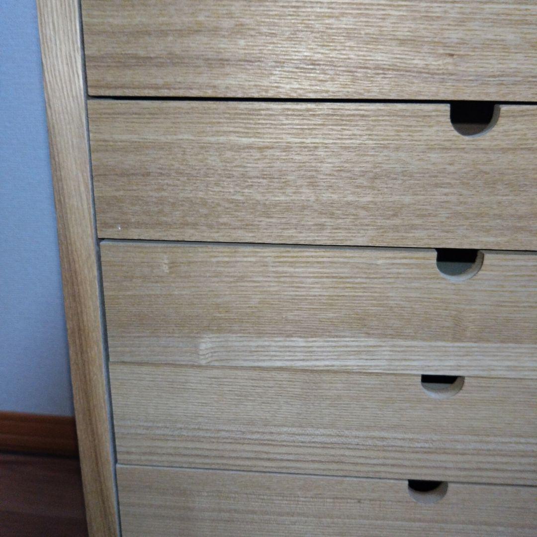 【訳あり　ネームプレート　予備ネジなし】多段チェスト＊５段タイプ＊