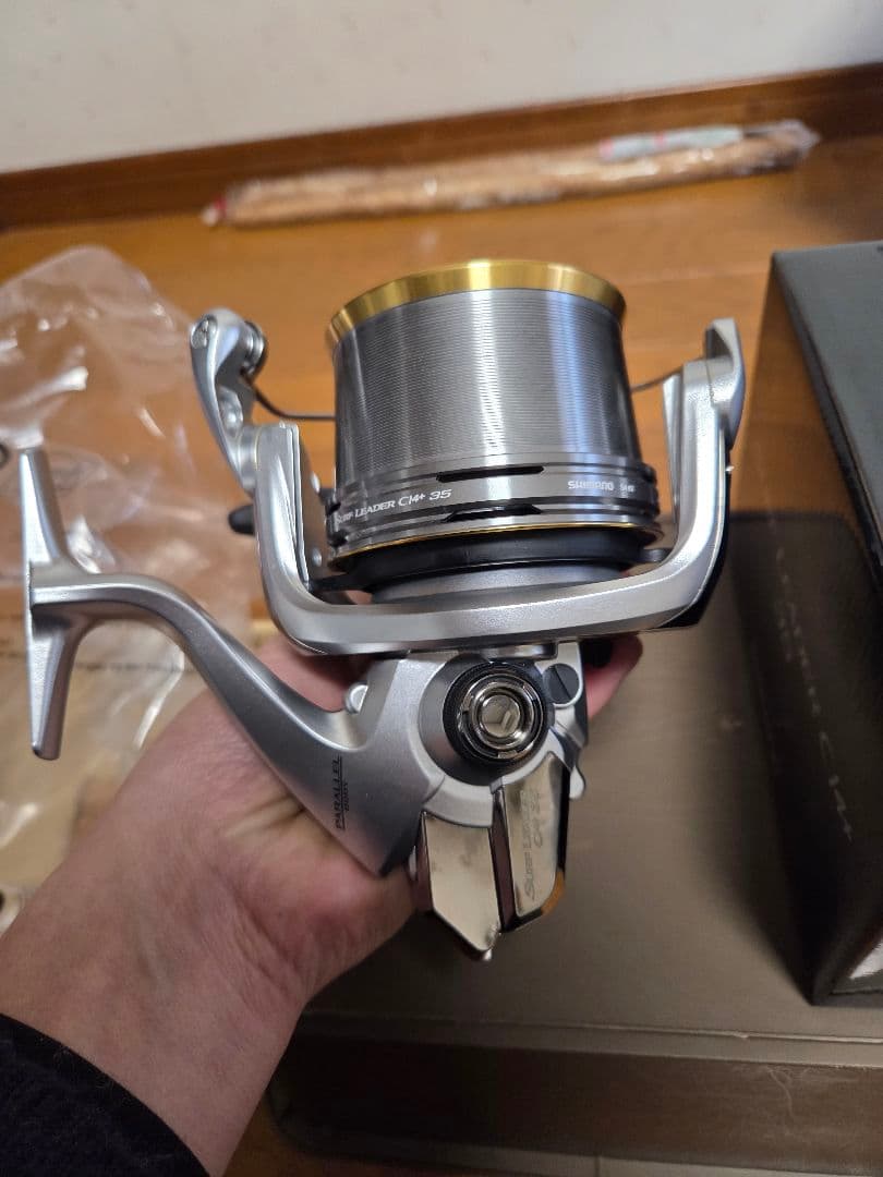 18 サーフリーダー　CI4+　35 細糸仕様　ライン付き