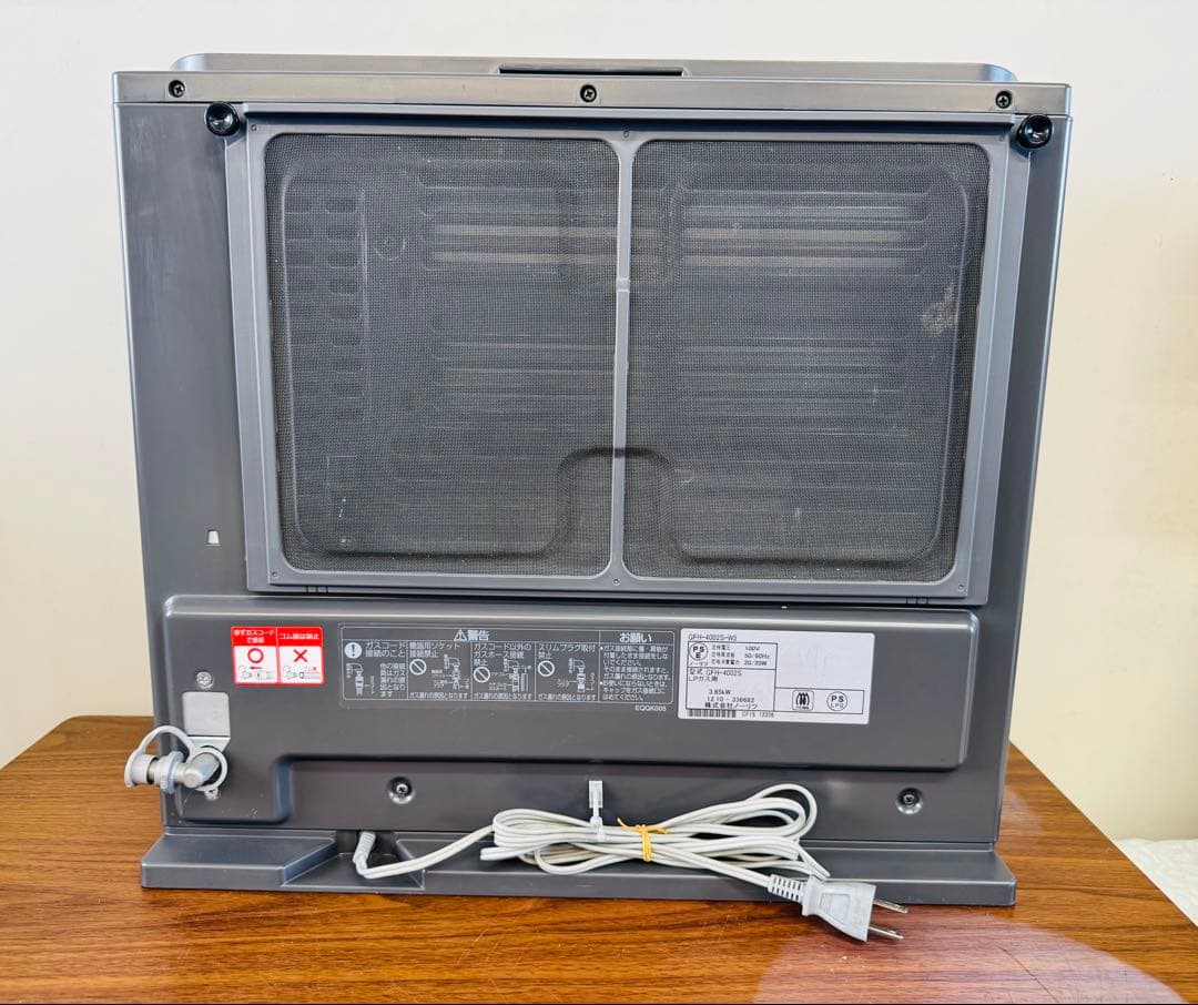 NORITZ ガスファンヒーター GFH-4002 SLPガス｜美品・フルセット