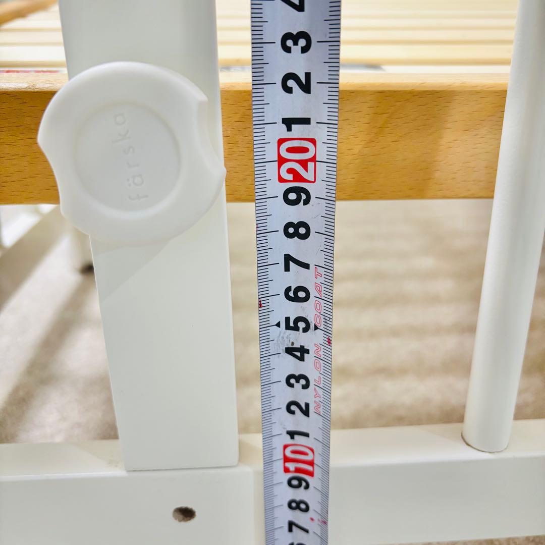 ファルスカ　farska ミニジョイントベッドネオ　ホワイト　ベビーベッド