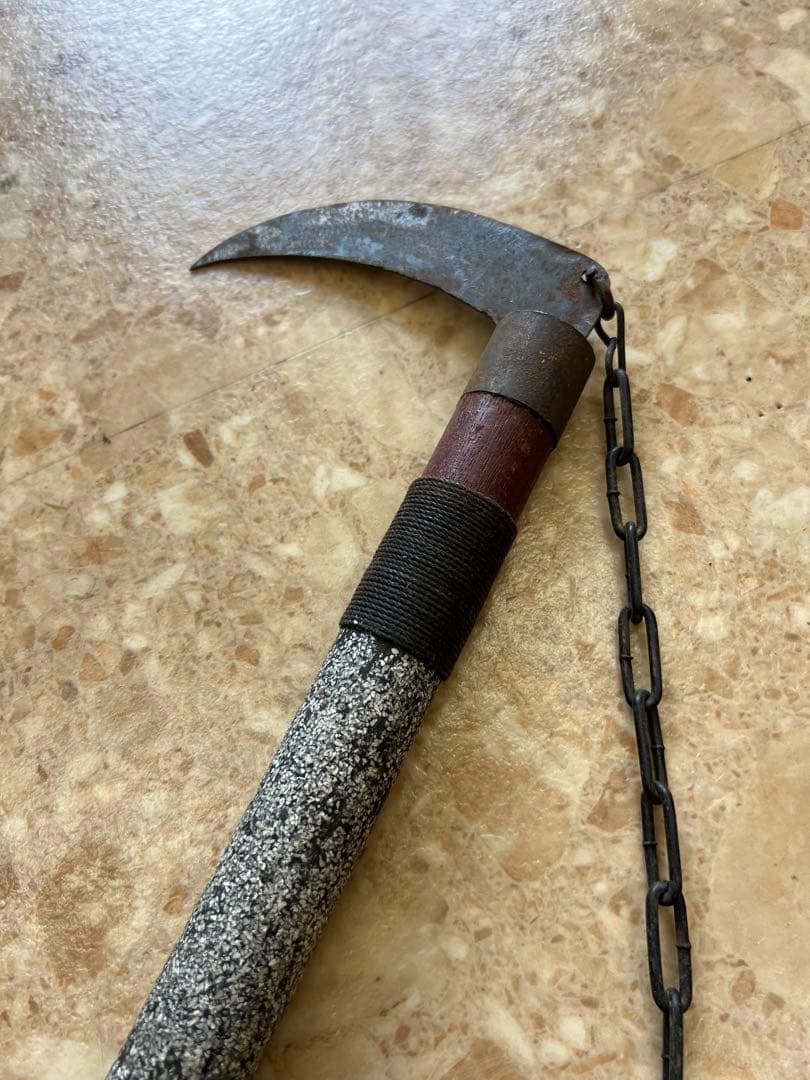 忍者　螺鈿　鎖鎌