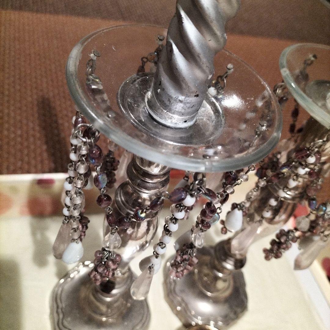 訳アリ4点セットsale♥エキゾチック燭台×2✨新品CANDLE台×2