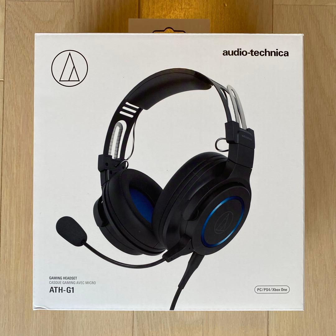 美品3回のみ使用audio-technica ATH-G1ゲーミングヘッドセット
