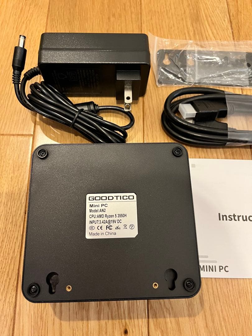 ミニPC AMD Ryzen 5 3550H Windows11 Pro