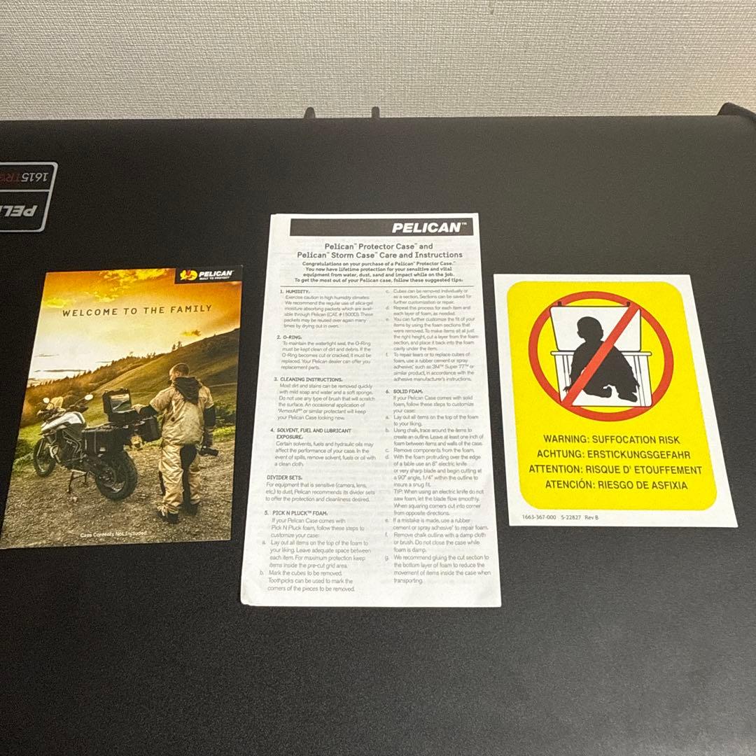 C*M様 PELICAN AIR 1615 TRVL セキュリティケース