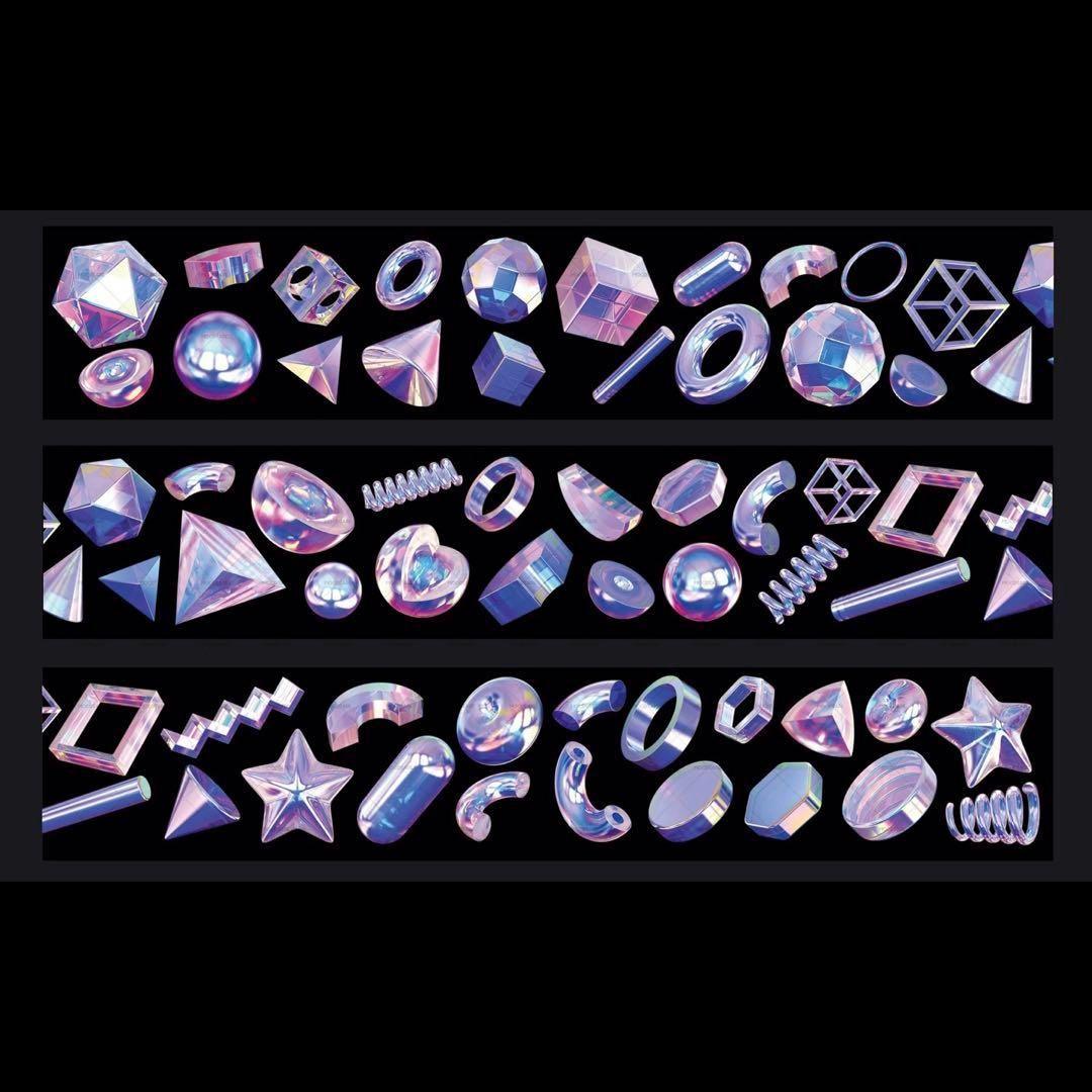 【匿名配送】新品＆中古巻き☆海外マステまとめ売り