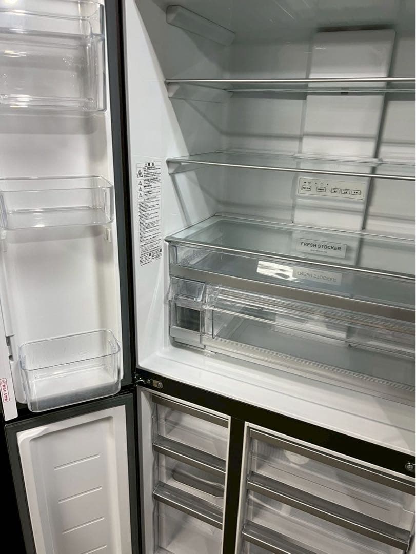 AQUA 4ドア冷蔵庫 AQR-TZ51H 2019年製512L 観音開き