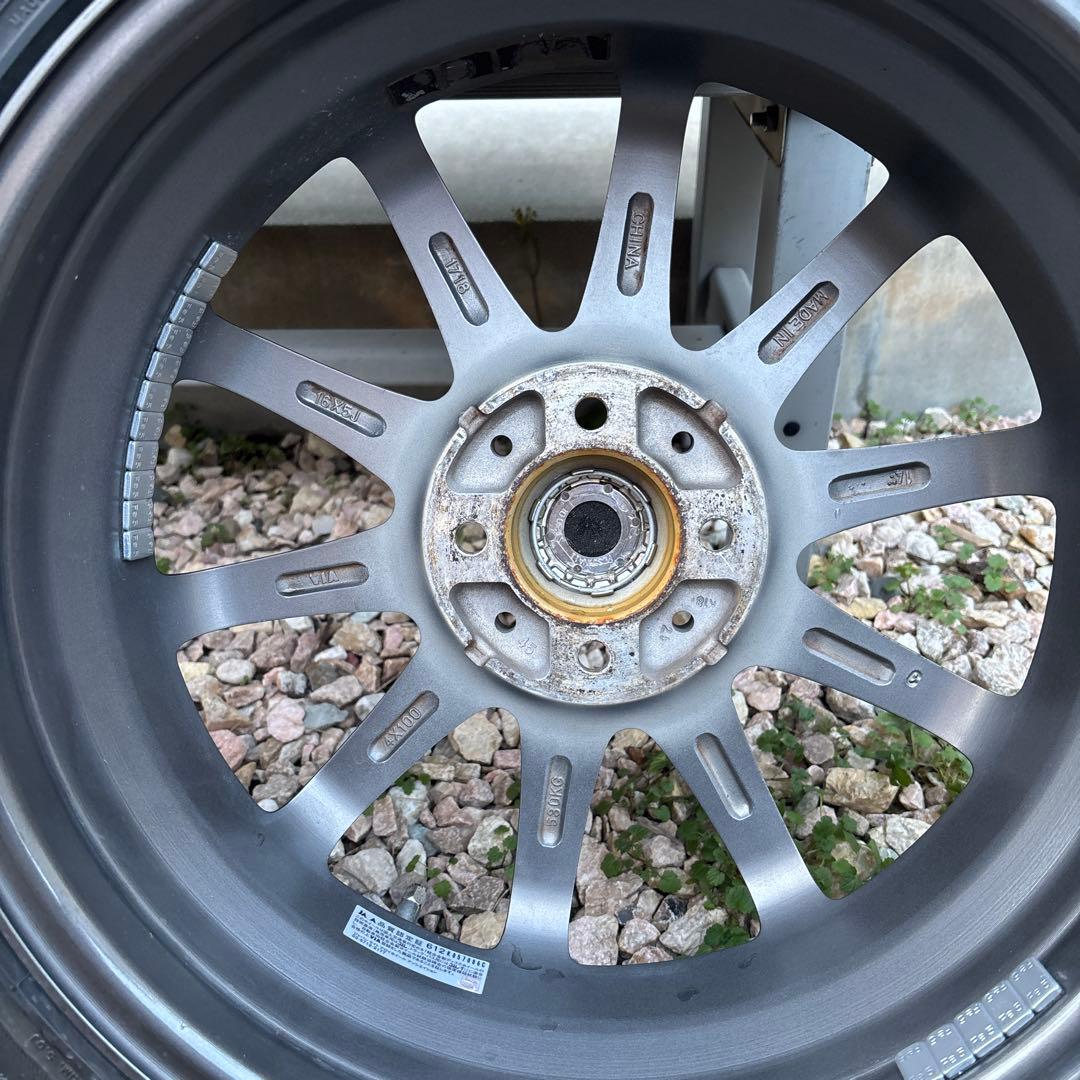 タイヤ・ホイール 16X5J HOT STUFF CSR, 165/50R16 KR20