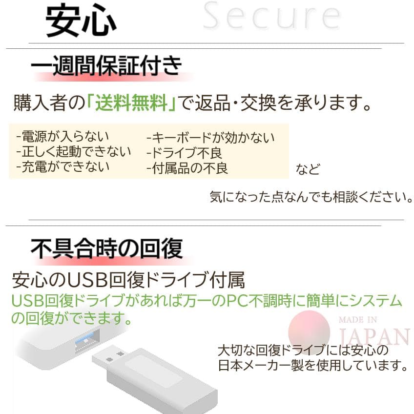 【熱問題対策整備】バッテリー6時間以上オフィス付きVAIO Pro VJPG13