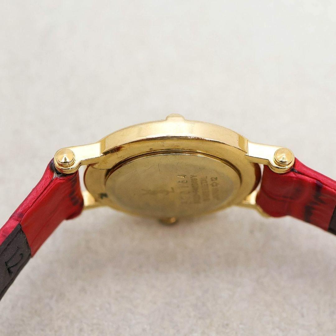 稼働 イヴサンローラン 腕時計 YSL ヴィンテージ カットガラス 1994