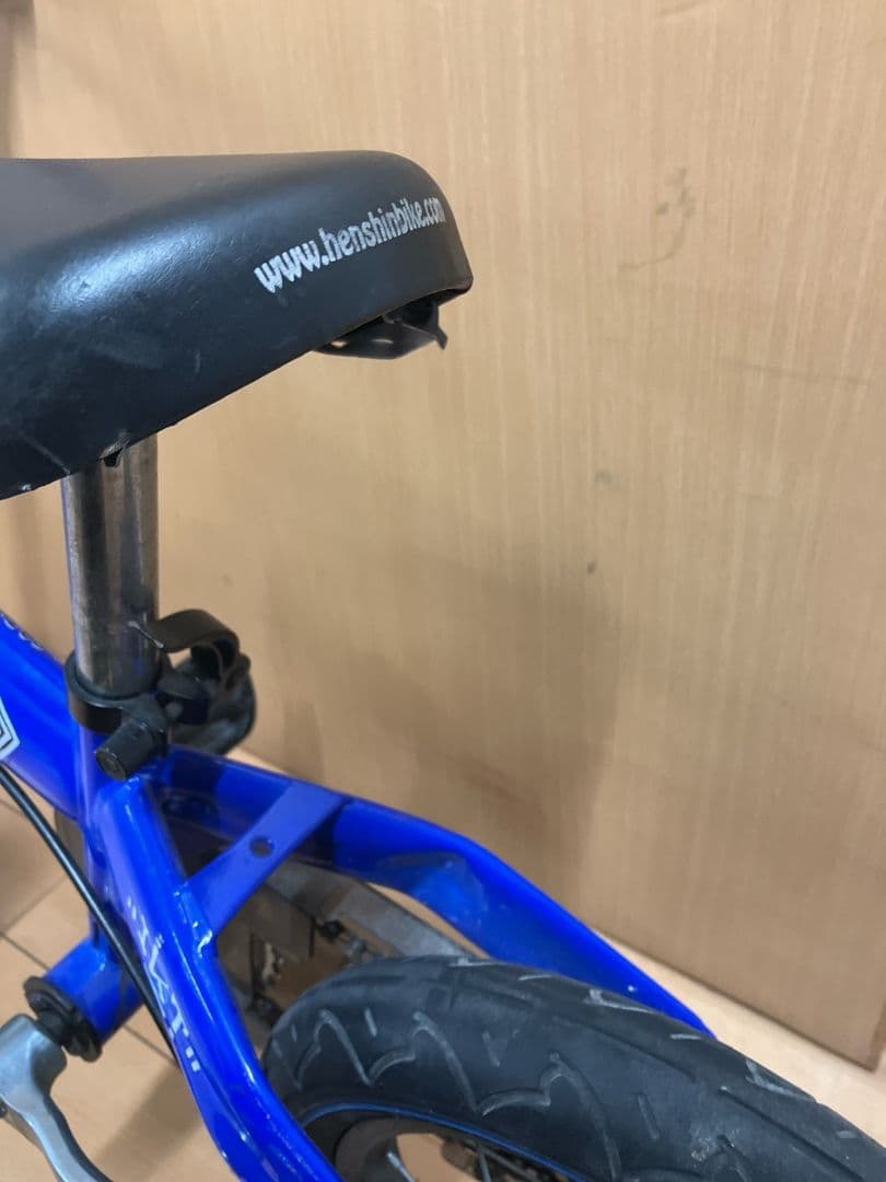 Henshin へんしんバイク　幼児用自転車 キッズ　自転車　青　12インチ