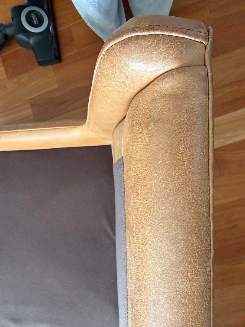 unico HOXTONレザー 3人掛けソファ　ウニコ