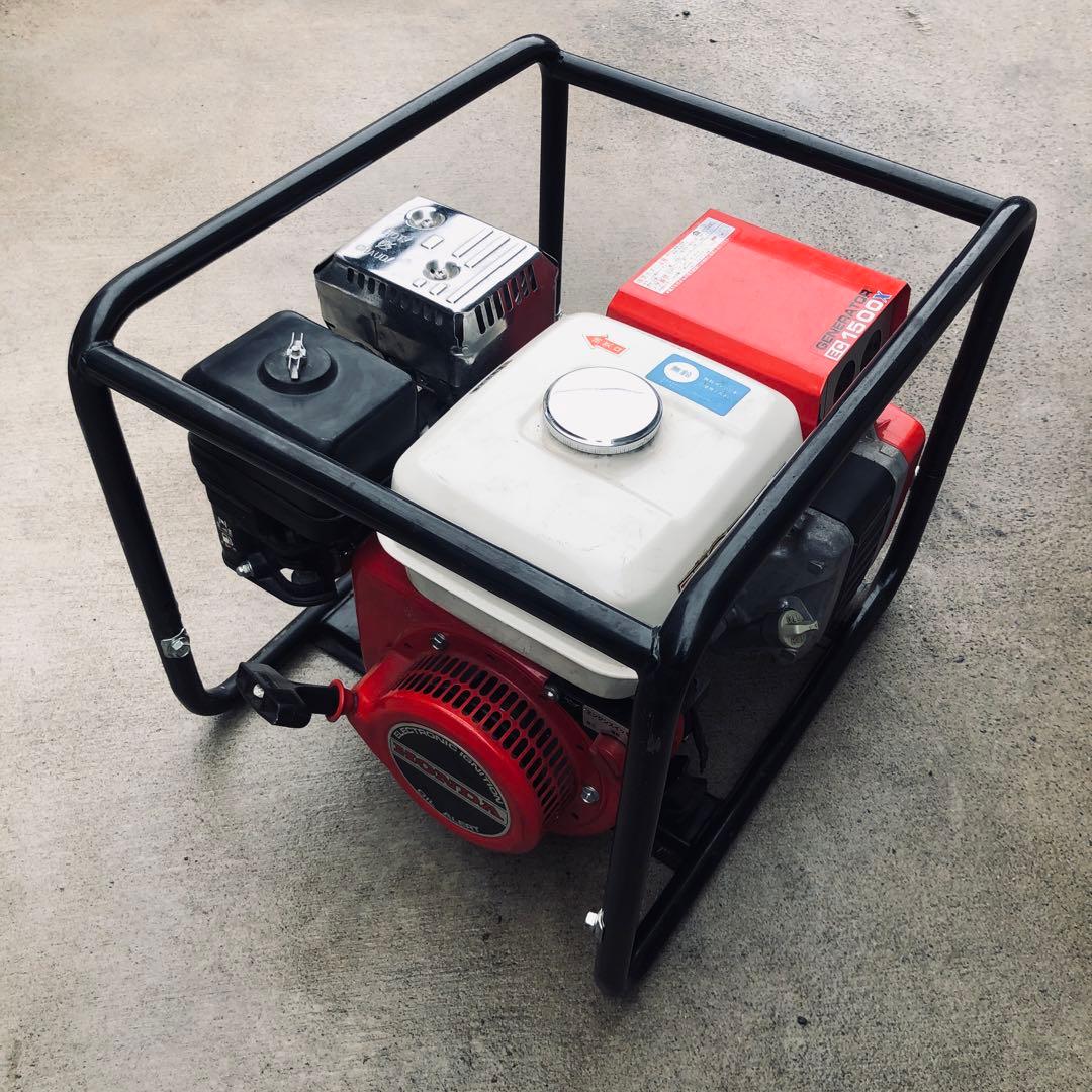 整備済み 美品ホンダHONDA 発電機EC1500X 非常用電源