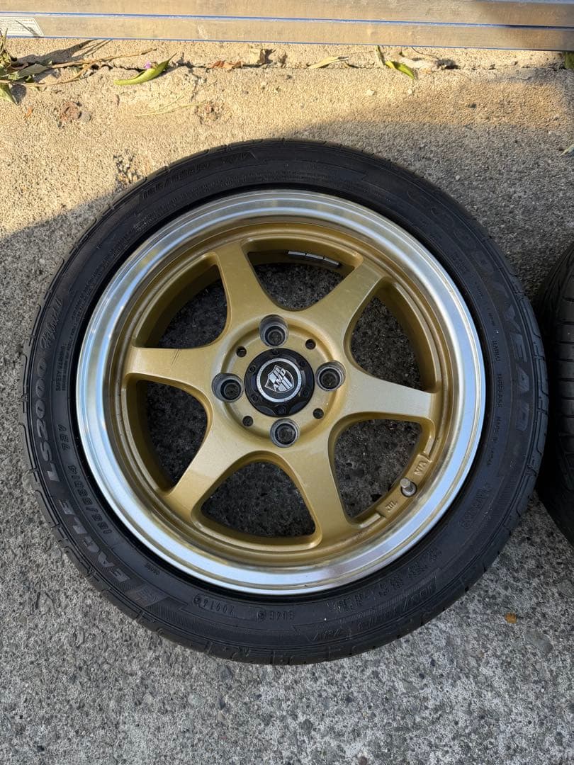 165/55R14 4穴　タイヤホイールセット