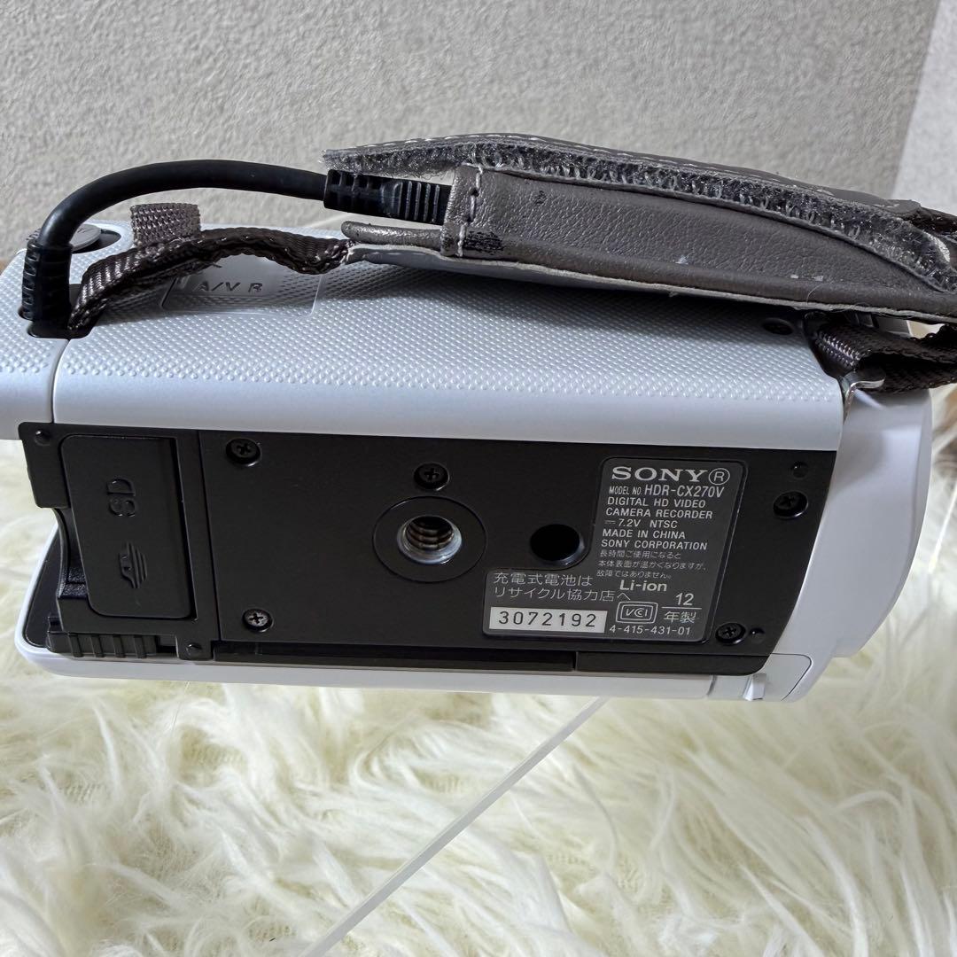 【極美品】Sony Handycam HDR-CX270V 付属品多数